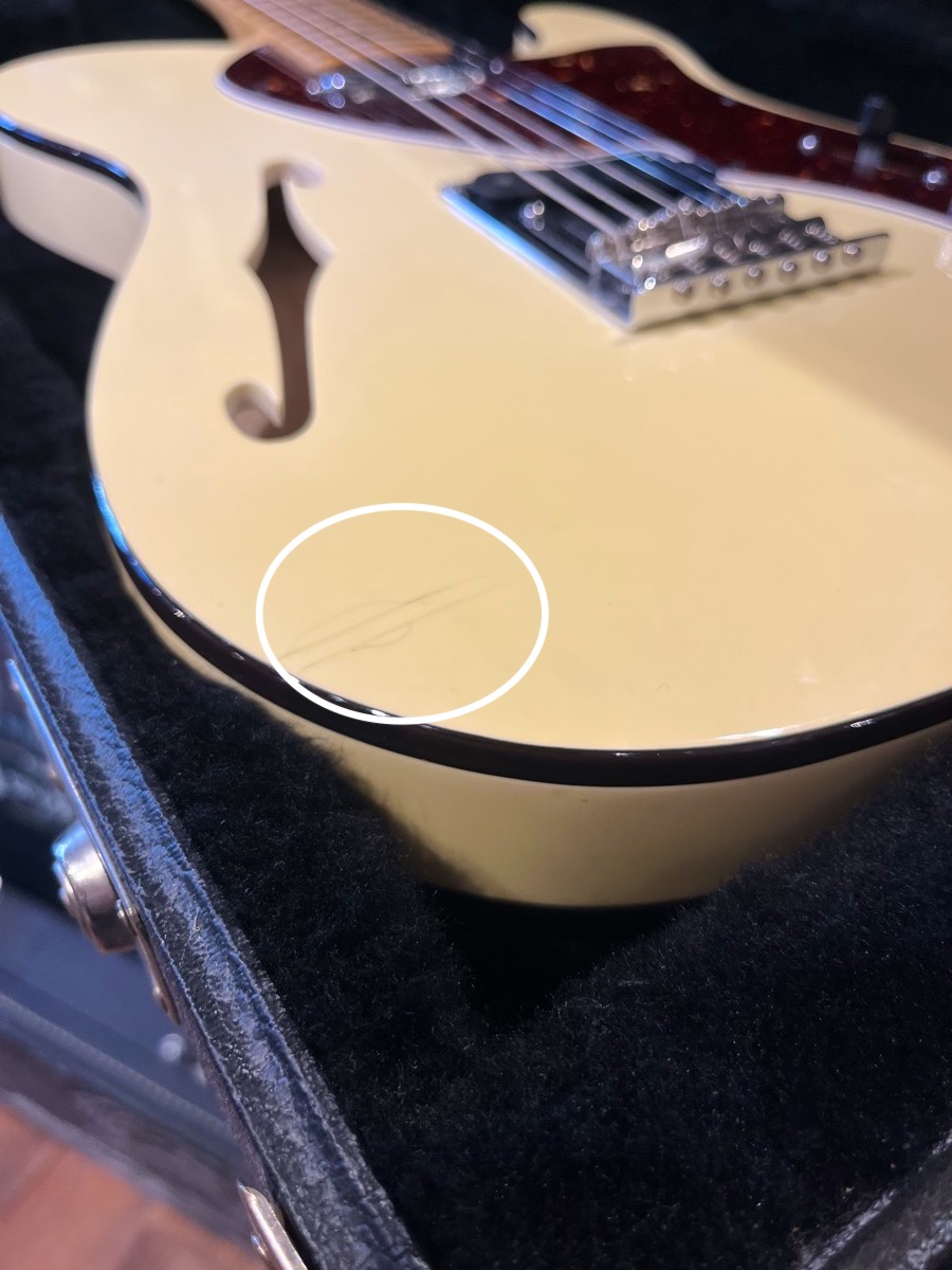 Fender USED Fender 2011 Tele-Bration American Modern Thinline Telecaster w/ohsc - Used