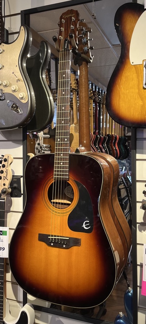 USED Epiphone PR-200E Dreadnought Acoustic  …