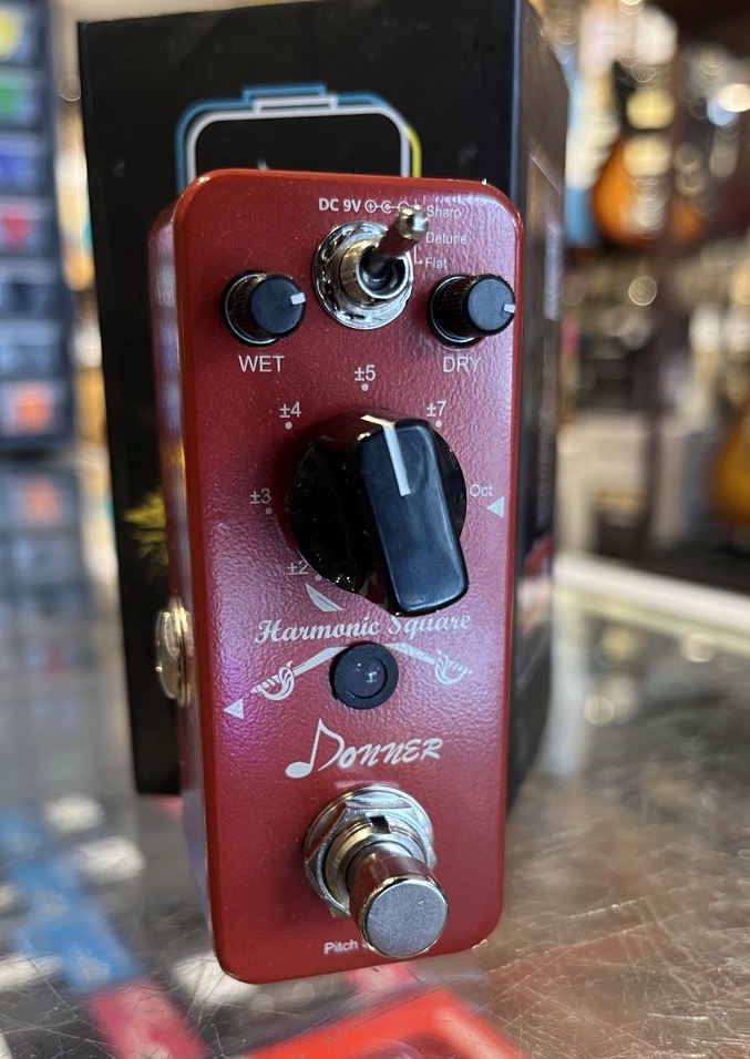 Misc USED Donner Harmonic Square Pitch Shifter Pedal w/Box - Used