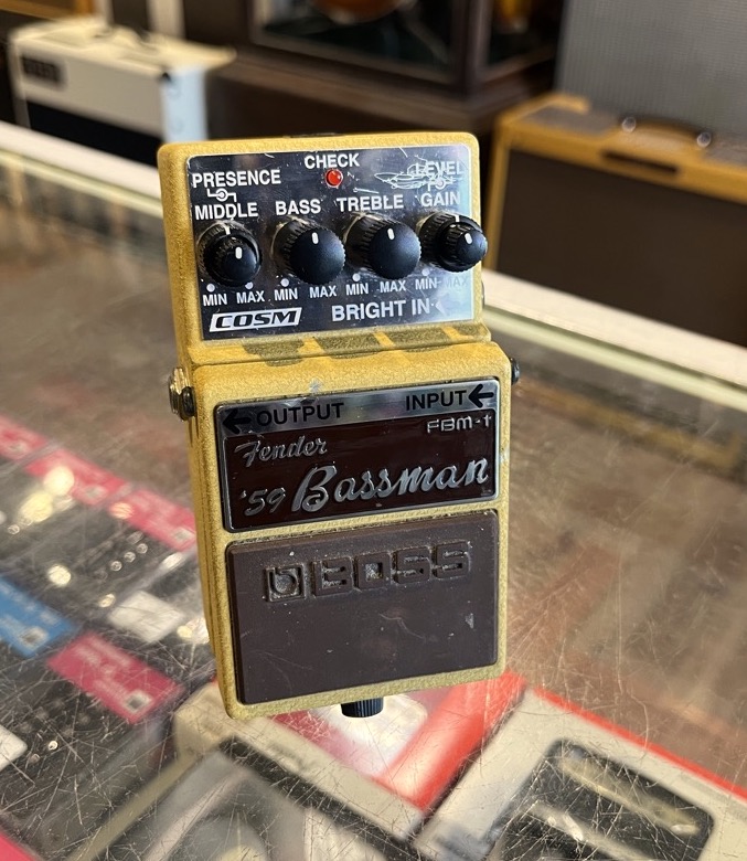USED BOSS FBM-1 '59 Fender Bassman Pedal