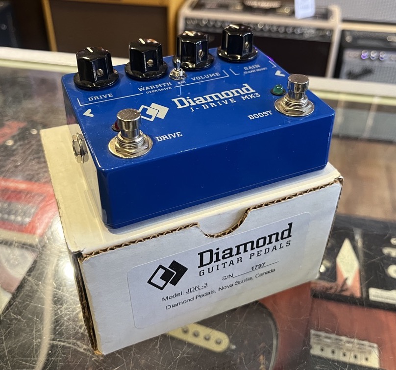USED Diamond J-Drive MK3 Overdrive Pedal w/Box