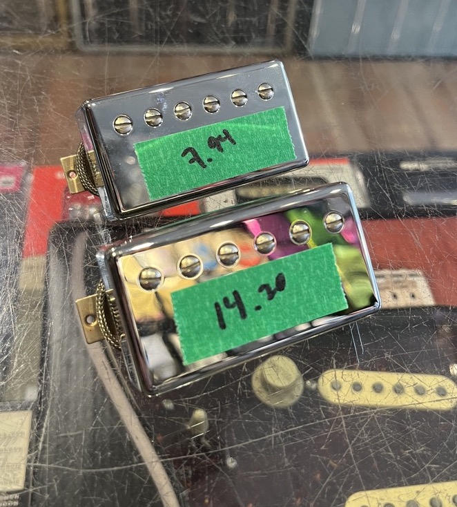 USED Gibson 490r 498t Humbucker Set  …