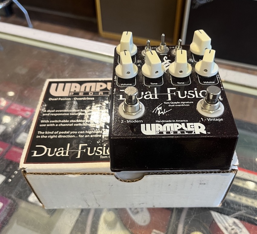 Misc USED Wampler Dual Fusion Tom Quayle Overdrive w/Box - CONSIGNMENT - Used