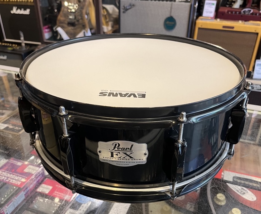 Pearl USED Pearl Export Wood Snare 14x5" Black - Used
