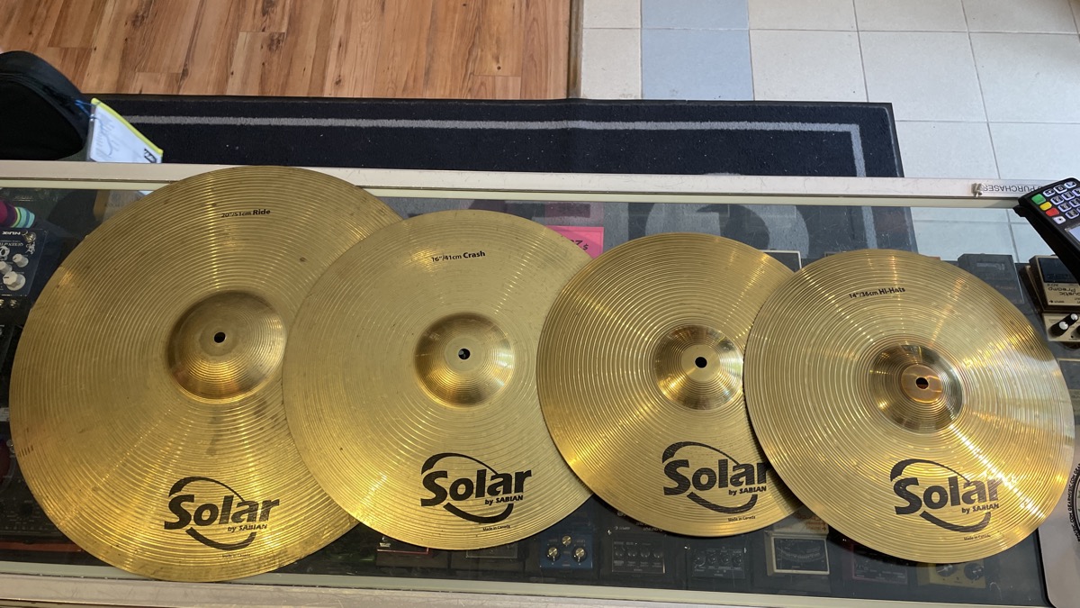 USED Sabian Solar Set 14