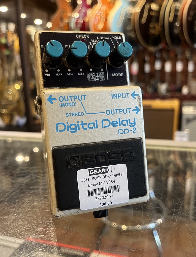 USED BOSS DD-2 Digital Delay MIJ 1984  …