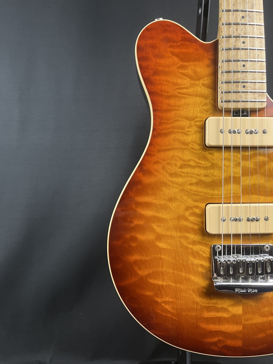 Misc USED Ernie Ball Music Man Axis Super Sport MM90 Sunburst w/OHSC - Used