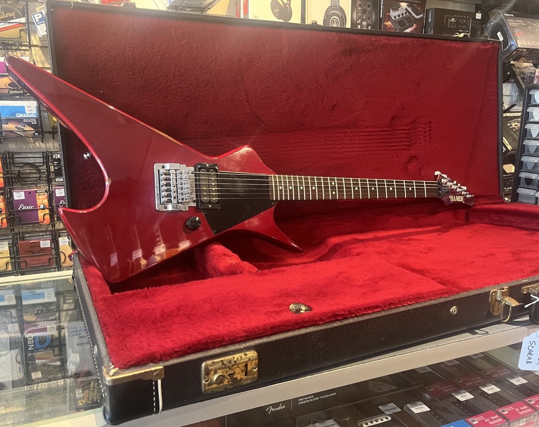 USED Hamer USA 1984 Scarab Candy Apple Red  …