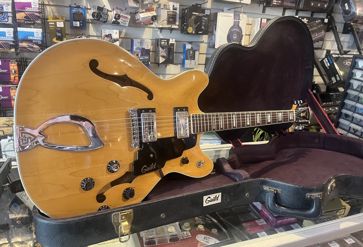 USED Guild 1978 Starfire IV Natural w/OHSC  …