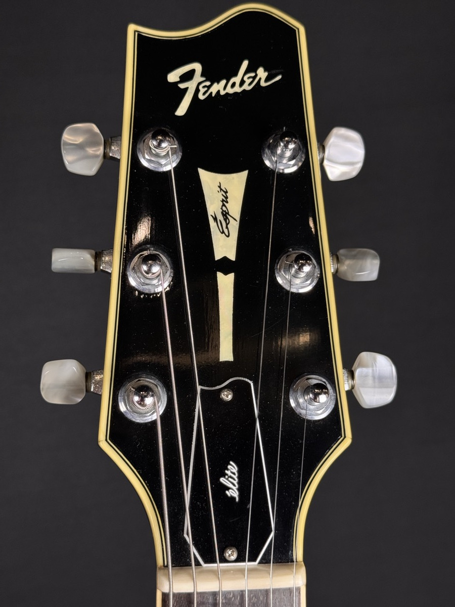 Fender USED Fender Esprit Elite Electric Guitar circa 1984 Black w/OHSC - Used