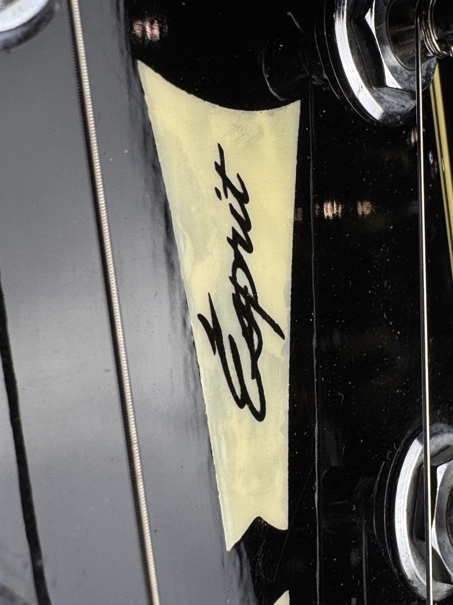 Fender USED Fender Esprit Elite Electric Guitar circa 1984 Black w/OHSC - Used