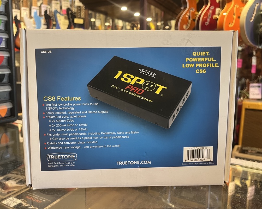 USED Truetone One Spot CS-6 Isolated Power  …