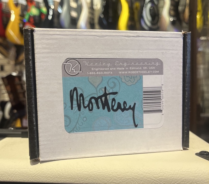 USED Keeley Monterey Rotary Fuzz Vibe Pedal  …