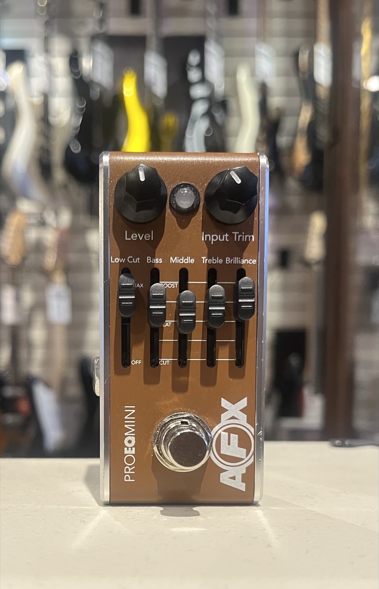 USED Fishman AFX Pro EQ Mini Acoustic Preamp  …