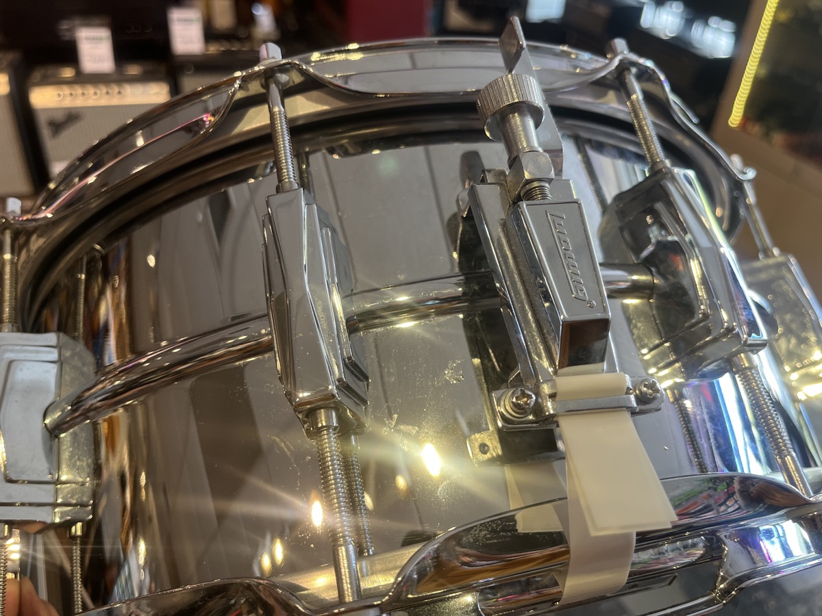 USED Ludwig Supraphonic Snare LM-402 14 X 6.5