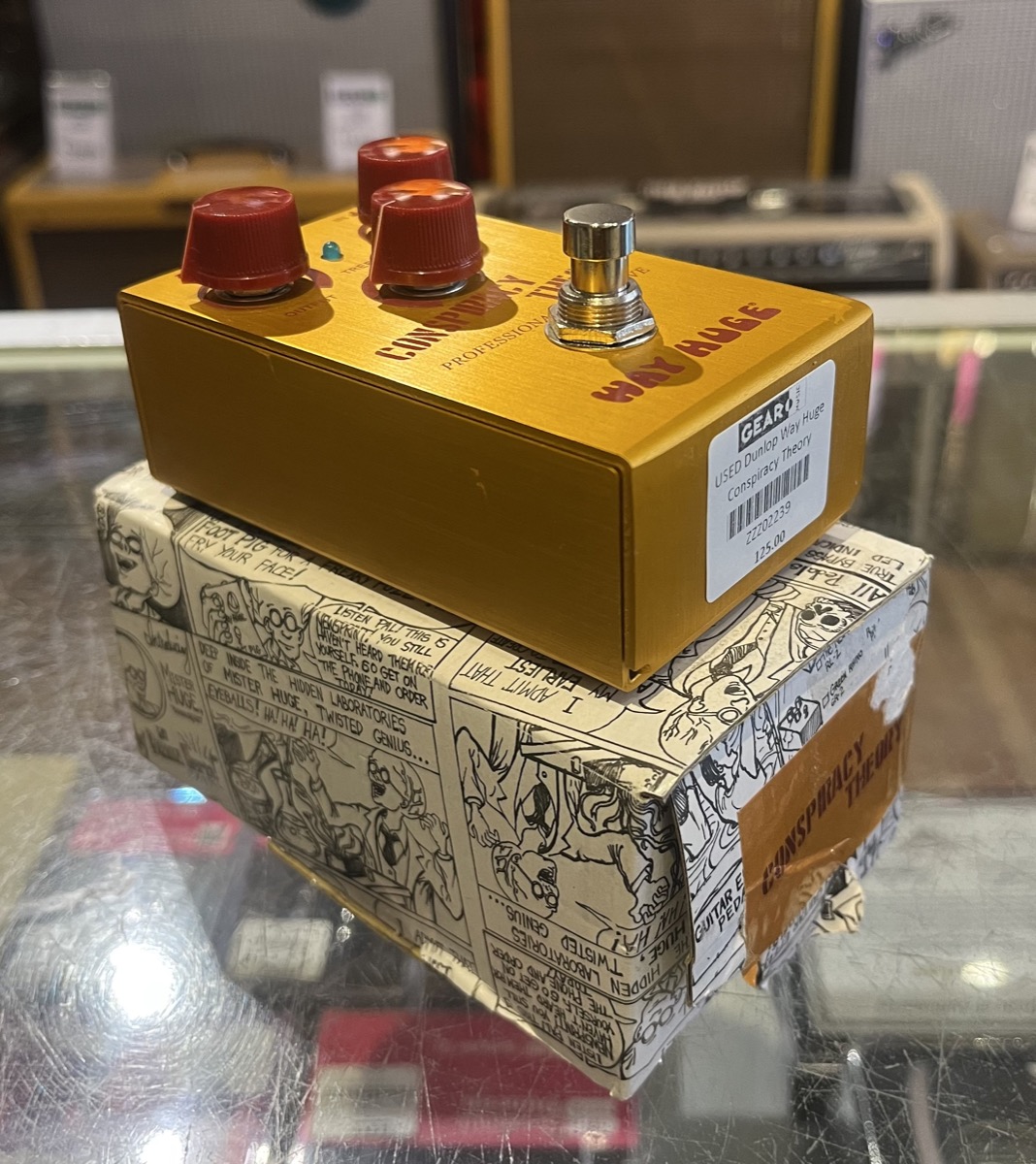 Dunlop USED Dunlop Way Huge Conspiracy Theory Overdrive Pedal - Used