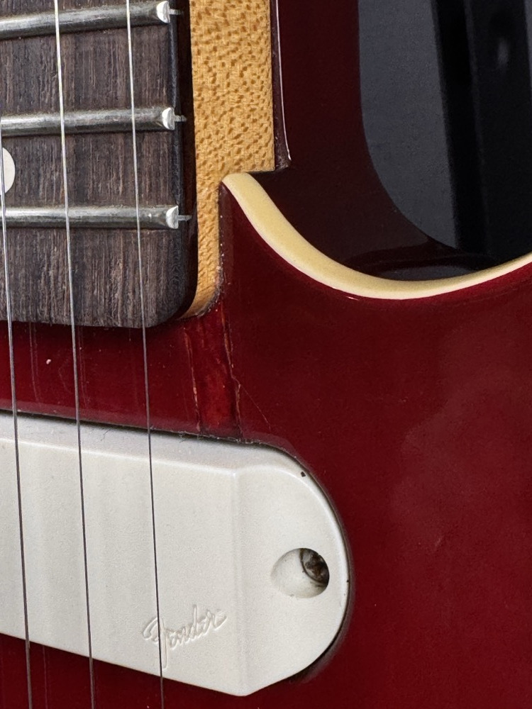 Fender USED Fender 1983 Telecaster Elite Wild Cherry w/OHSC - CONSIGNMENT - Used