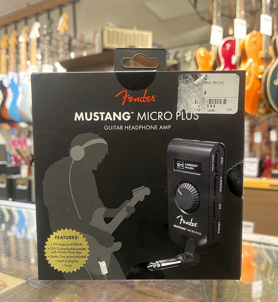 Fender USED Fender Mustang Micro Plus Headphone Amp - Used