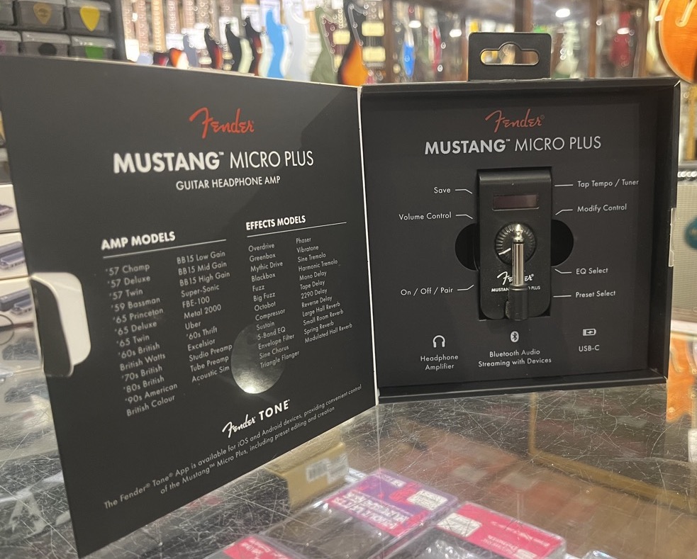 Fender USED Fender Mustang Micro Plus Headphone Amp - Used