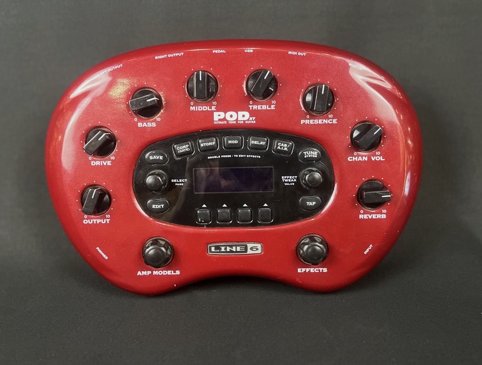 USED Line 6 POD xt Multi Effect Amp Modeler w/AC