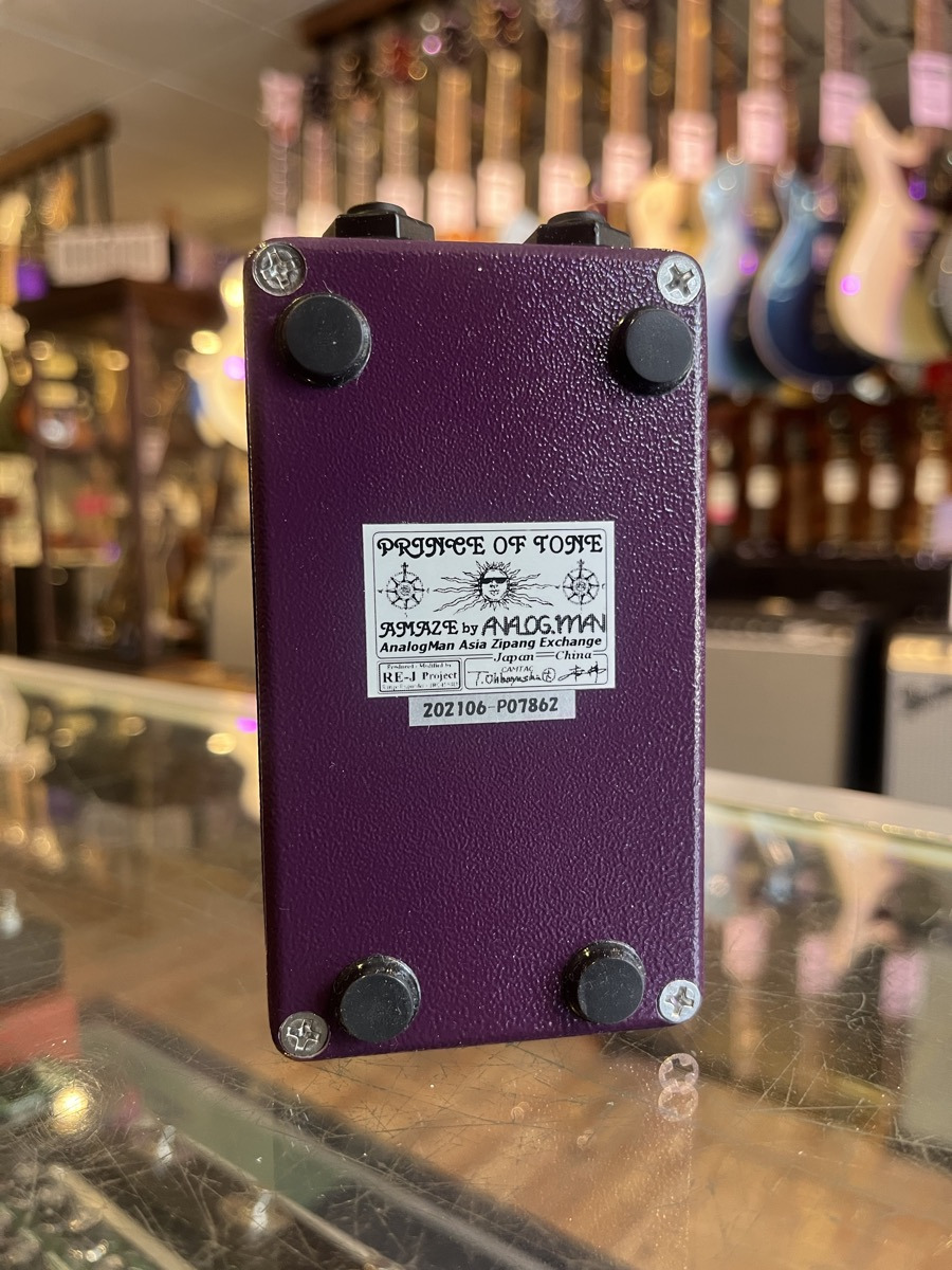 Misc USED Analogman Prince of Tone Overdrive Pedal w/Box - Used