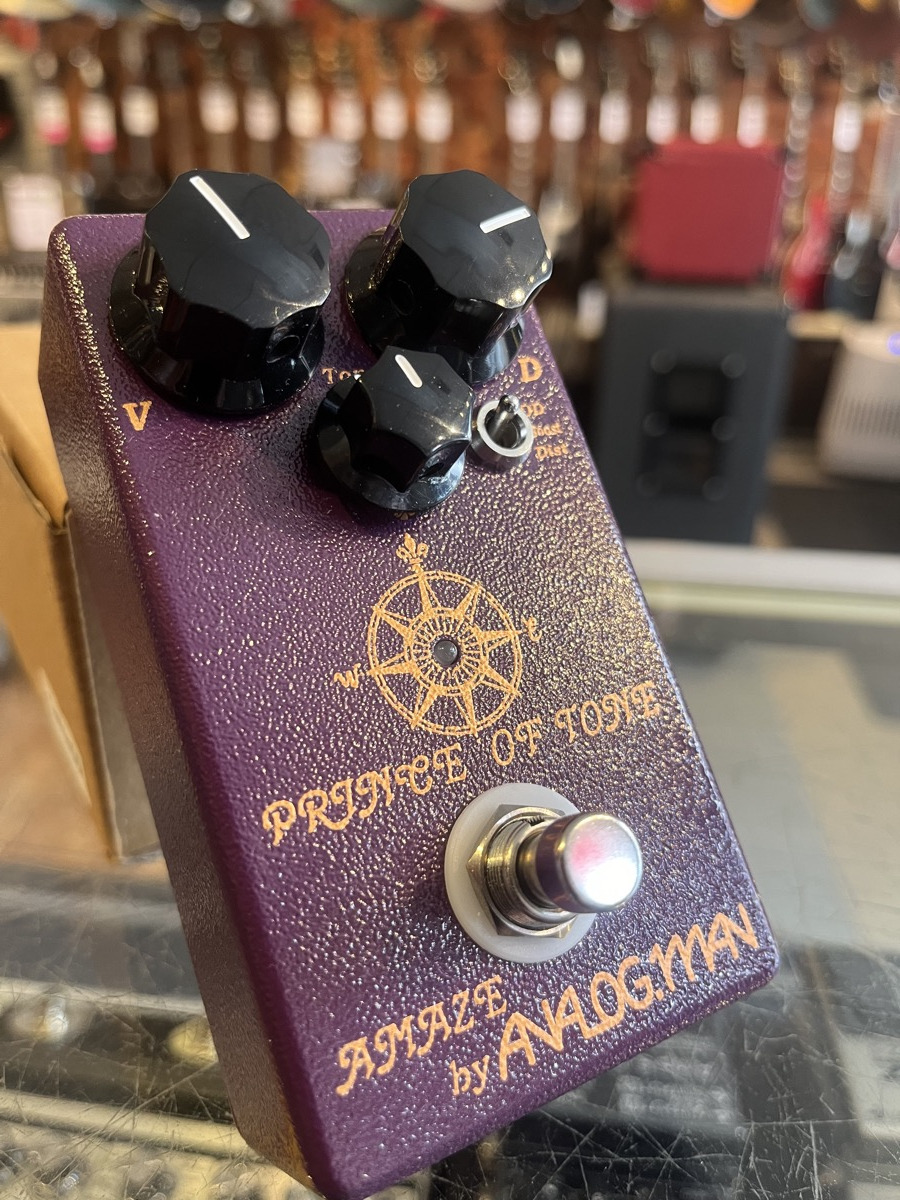 Misc USED Analogman Prince of Tone Overdrive Pedal w/Box - Used