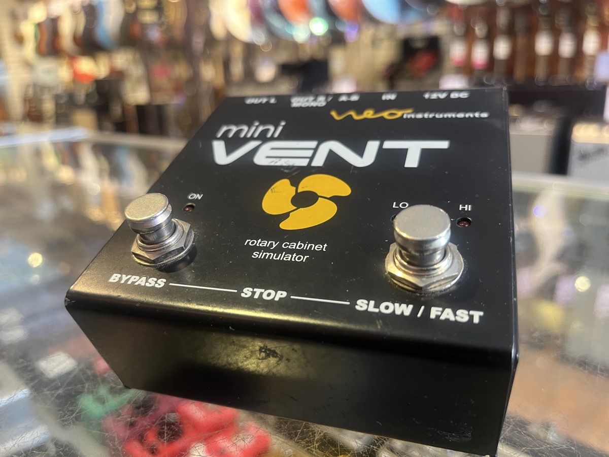 Misc USED Neo Instruments Mini Vent Rotary Speaker Pedal w/ac - Used