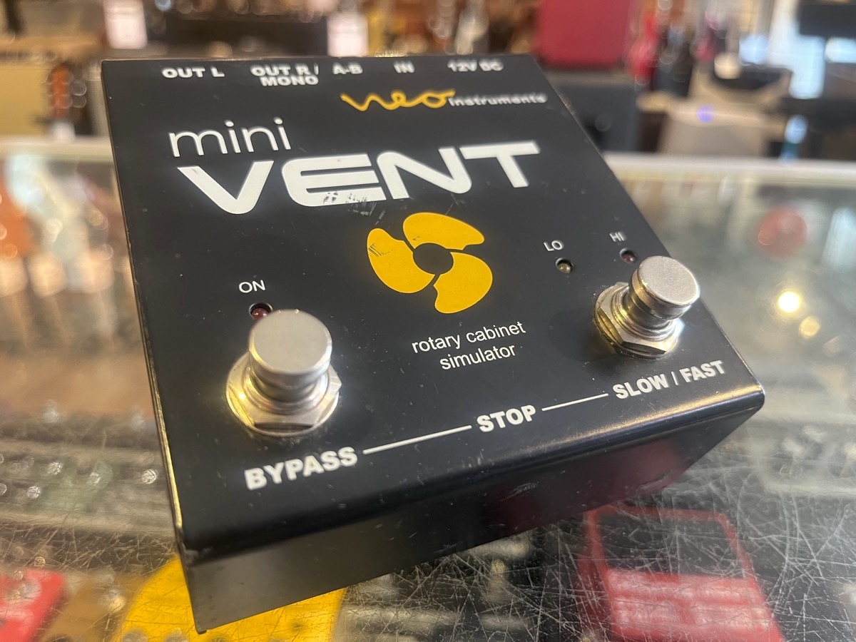 Misc USED Neo Instruments Mini Vent Rotary Speaker Pedal w/ac - Used