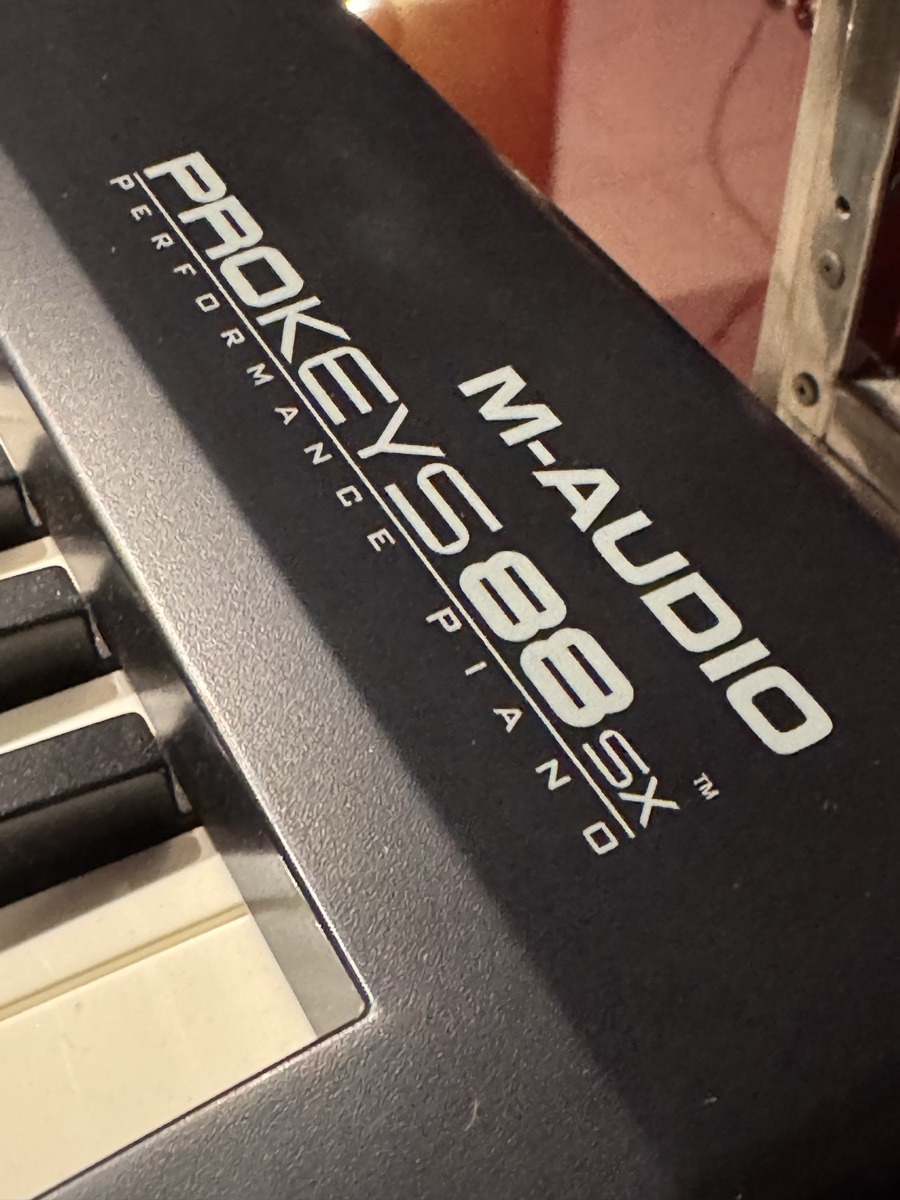 M-Audio USED M-Audio Pro Keys 88 SX Keyboard Contoller w/Sounds - Keyboards