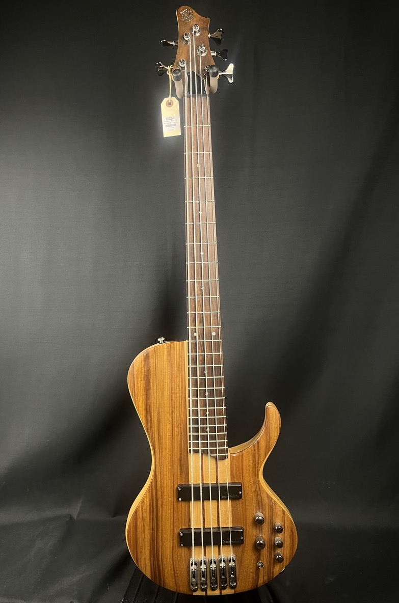Ibanez USED Ibanez BTB685SC Bass Workshop 5 String Solid Body Bass Natural - Used