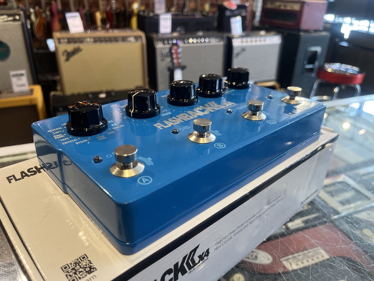 TC Electronic USED T.C. Electronics Flashback 2 x4 Delay Pedal w/Box - Used