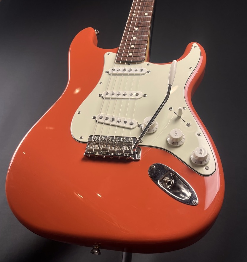 Fender USED Fender MIJ 2022 Traditional 60's Stratocaster Fiesta Red - Used