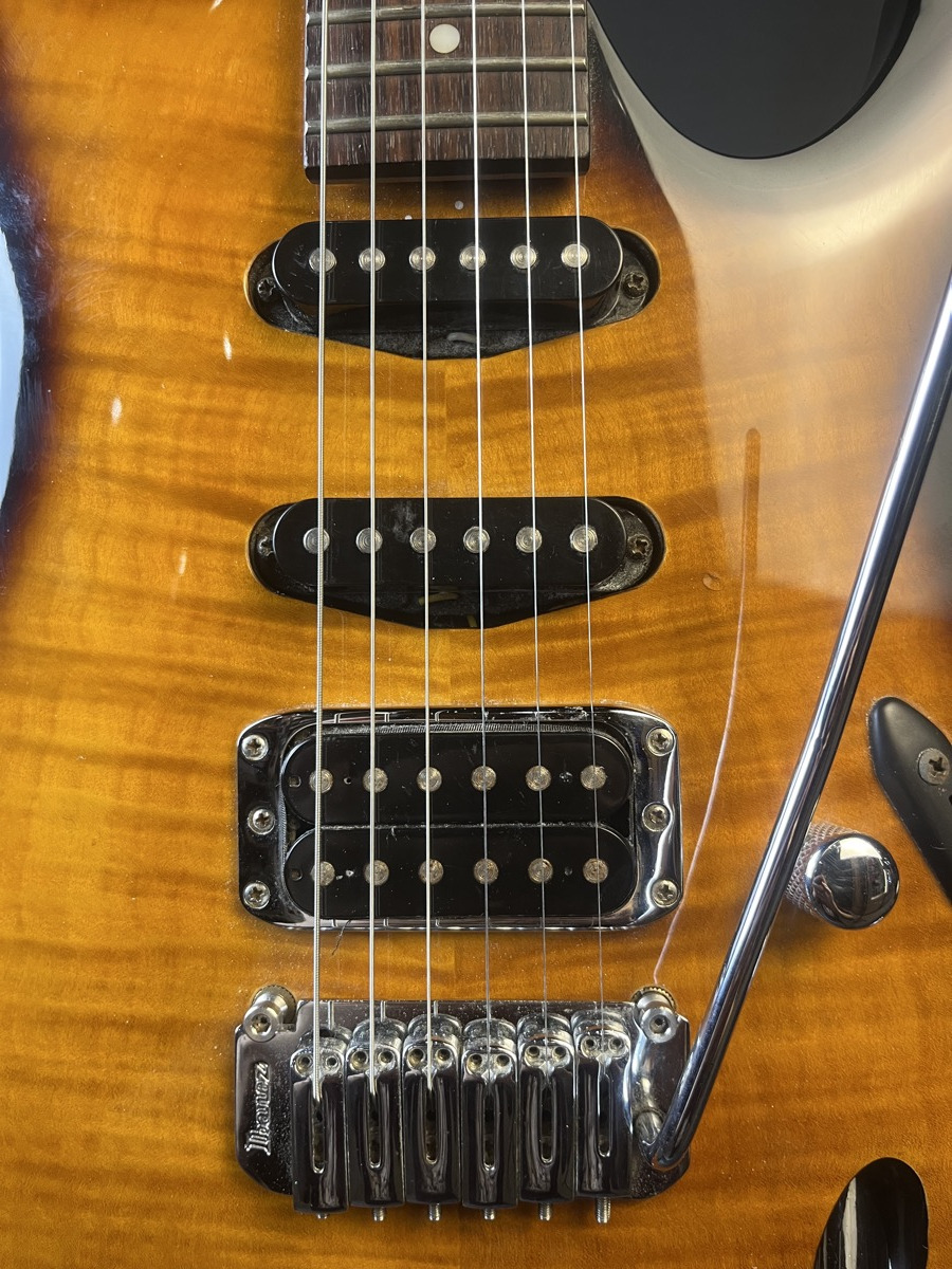 Ibanez USED Ibanez 2012 SA160FM SA Series Brown Burst Electric Guitar - Used