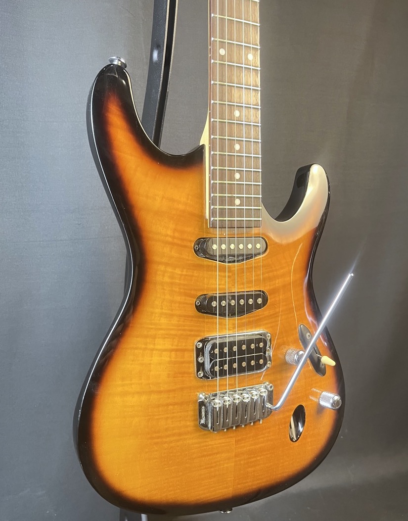 Ibanez USED Ibanez 2012 SA160FM SA Series Brown Burst Electric Guitar - Used