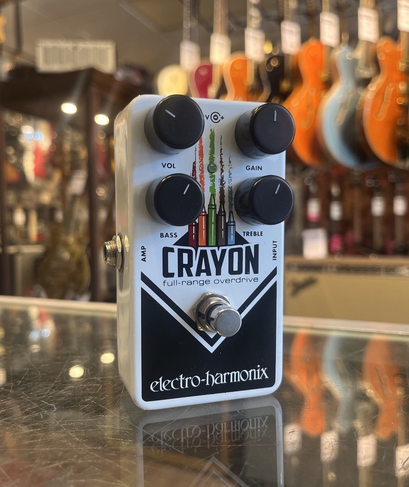 Electro Harmonix USED Electro Harmonix Crayon Full Range Overdrive Pedal w/Box - Used
