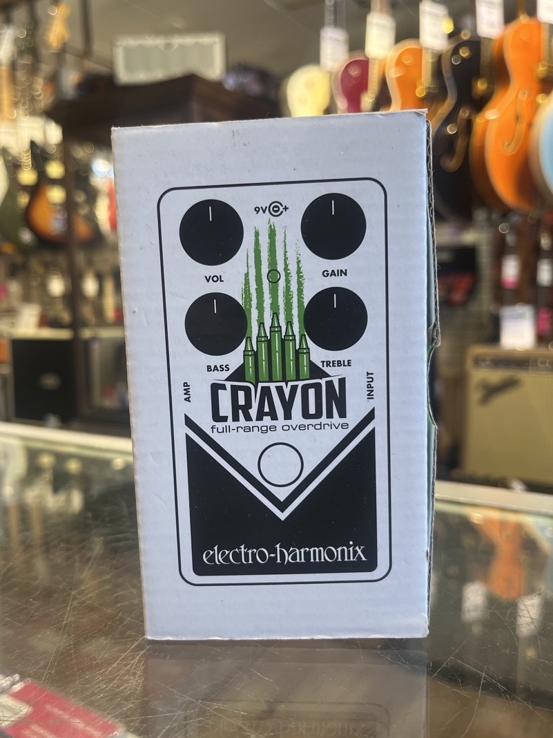 Electro Harmonix USED Electro Harmonix Crayon Full Range Overdrive Pedal w/Box - Used