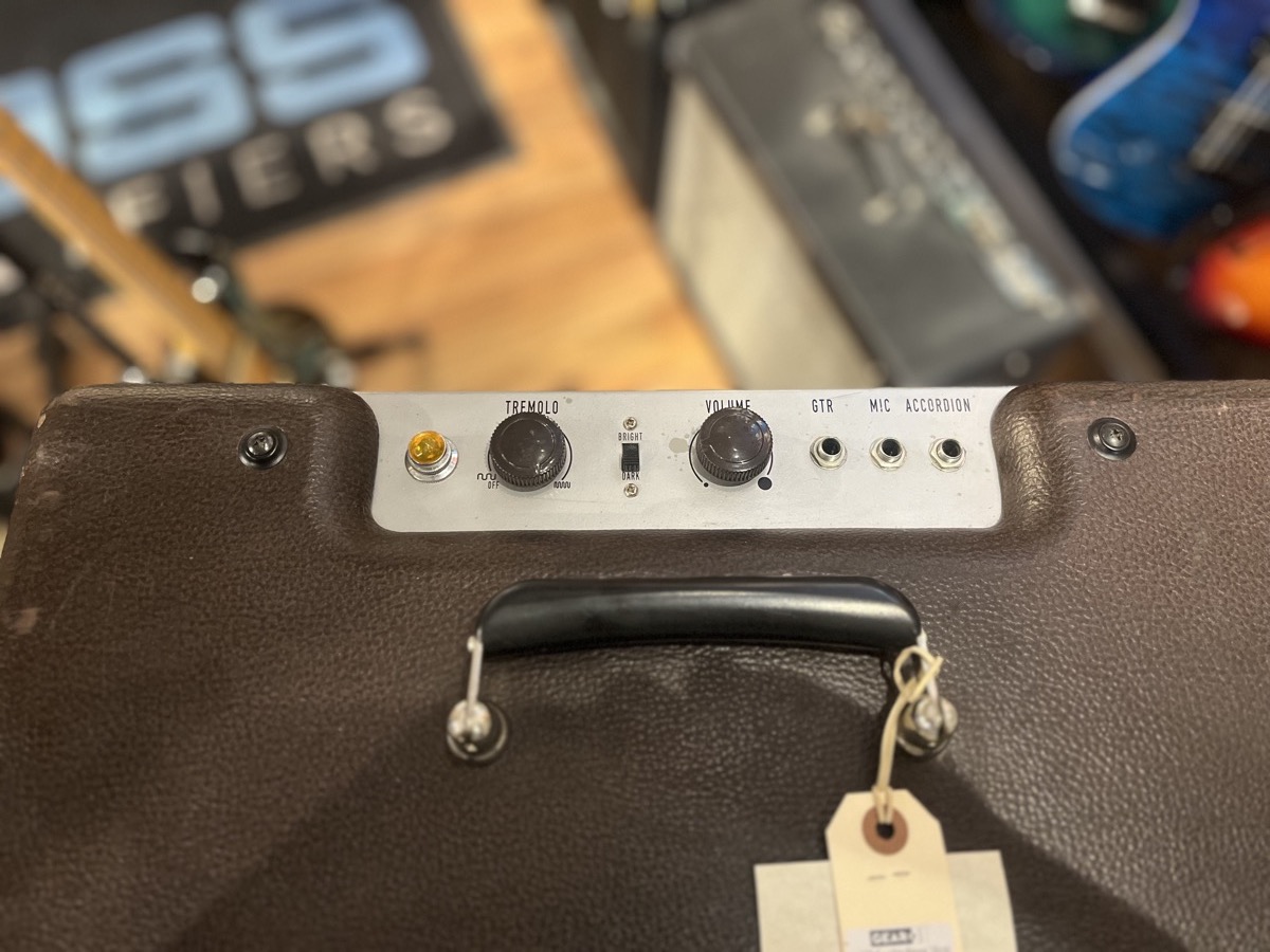 Fender USED Fender Pawn Shop Excelsior Tube Amplifier Brown - CONSIGNMENT - Used