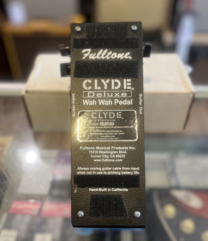 Misc USED Fulltone Clyde Deluxe Triple Wah Pedal w/Box - CONSIGNMENT - Used