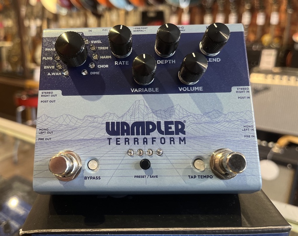 Misc USED Wampler Terraform Modulation Multi Effect Pedal w/Box - CONSIGNMENT - Used