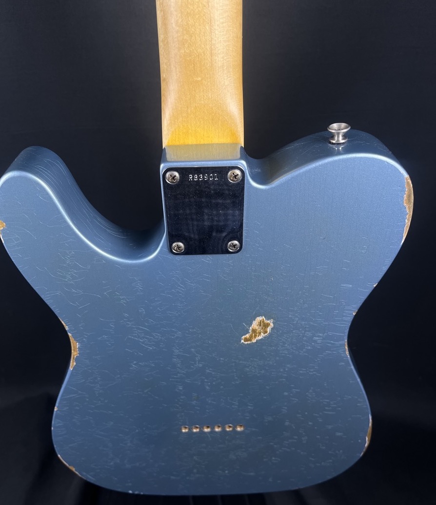 Fender Custom Shop USED Fender 2015 Custom Shop '63 Telecaster Relic Ice Blue Metallic w/OHSC - Used