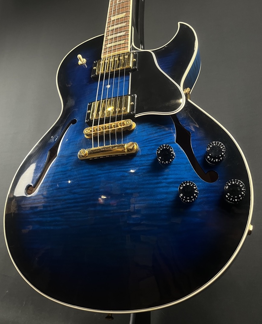 Gibson USED Gibson 2008 ES 137 Blue Burst w/OHSC - CONSIGNMENT - Used