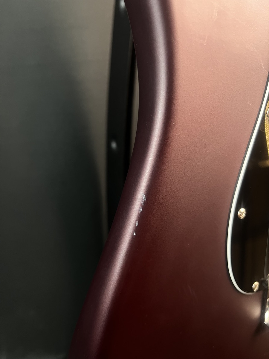 Fender USED Fender 2003 Standard Stratocaster Satin Maple Neck Midnight Wine - Used
