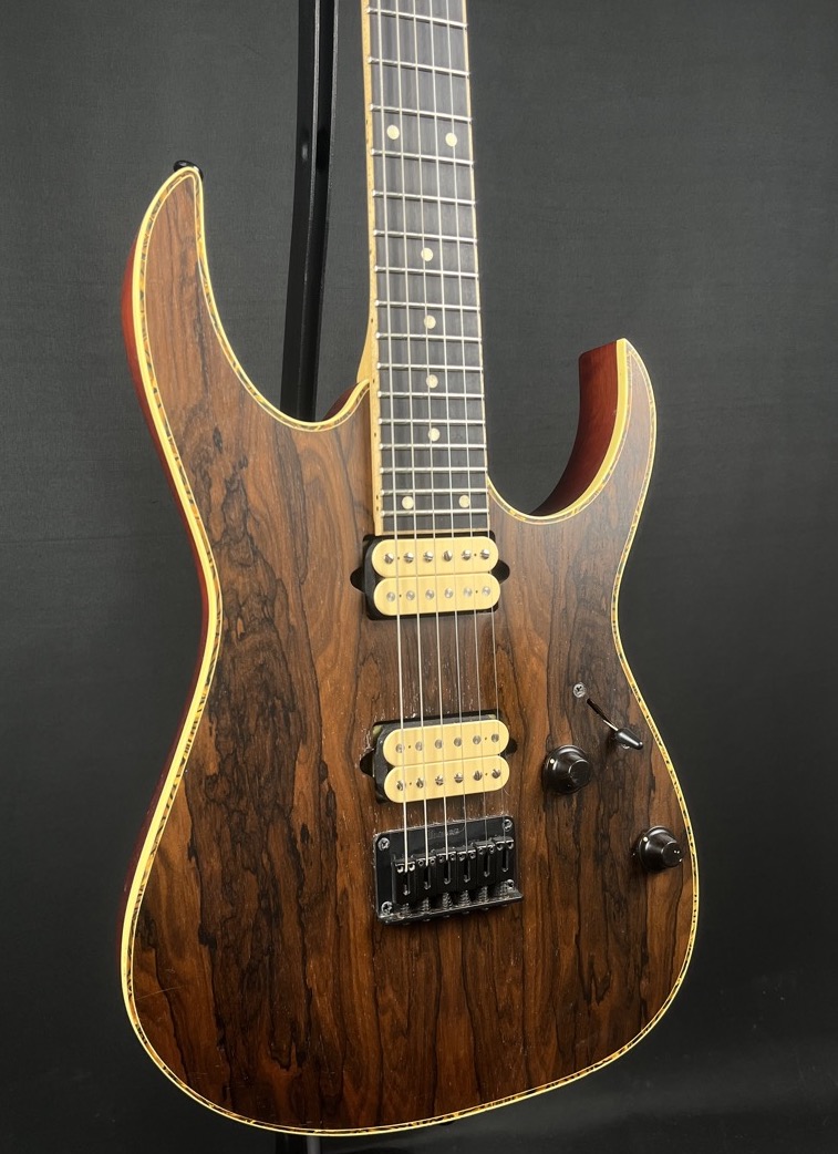 Ibanez USED Ibanez RGEW521 RG Electric Guitar In Natural Flat Ziricote - Used