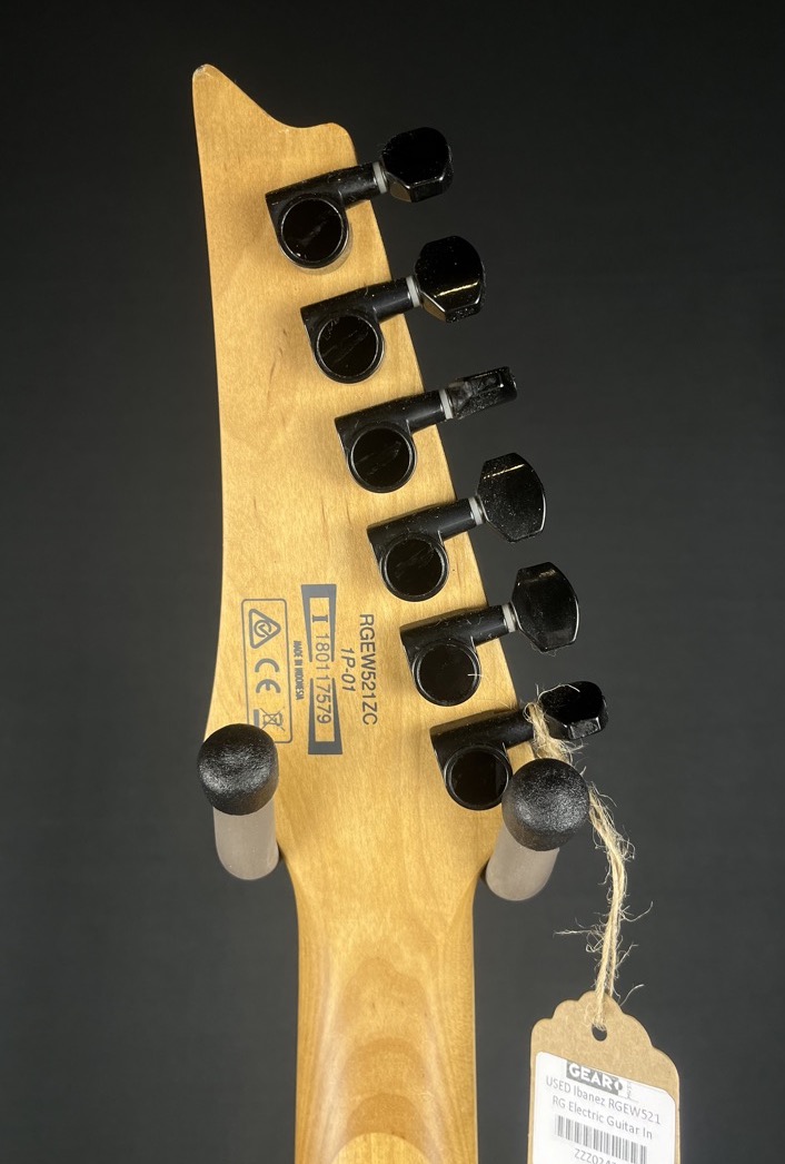 Ibanez USED Ibanez RGEW521 RG Electric Guitar In Natural Flat Ziricote - Used
