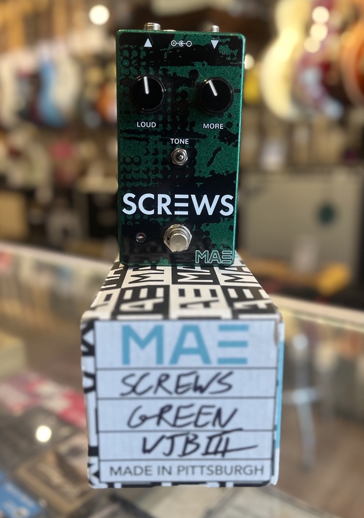 Misc USED Mask Audio Electronics Screws Octave Fuzz Pedal w/box - Used