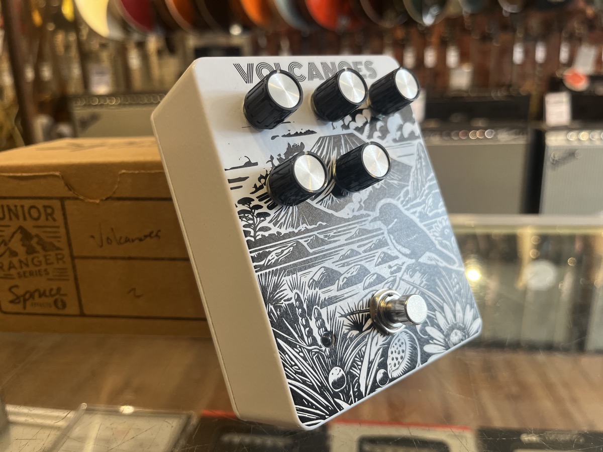 Misc USED Spruce Effects Volcanoes Octave Fuzz Pedal Junior Ranger Series w/box - Used