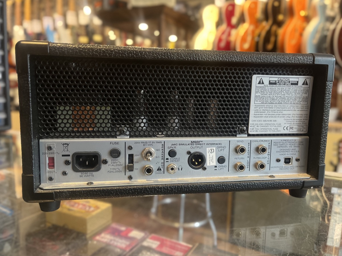 Misc USED Peavey 6505 Mini 20 Watt Tube Head w/FTSW - CONSIGNMENT - Used