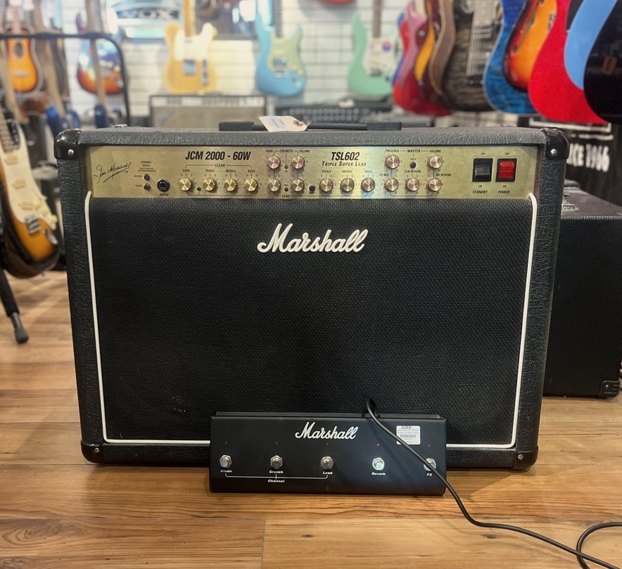 Marshall USED Marshall JCM2000 TSL602 60 Watt Combo w/FTSW - Used