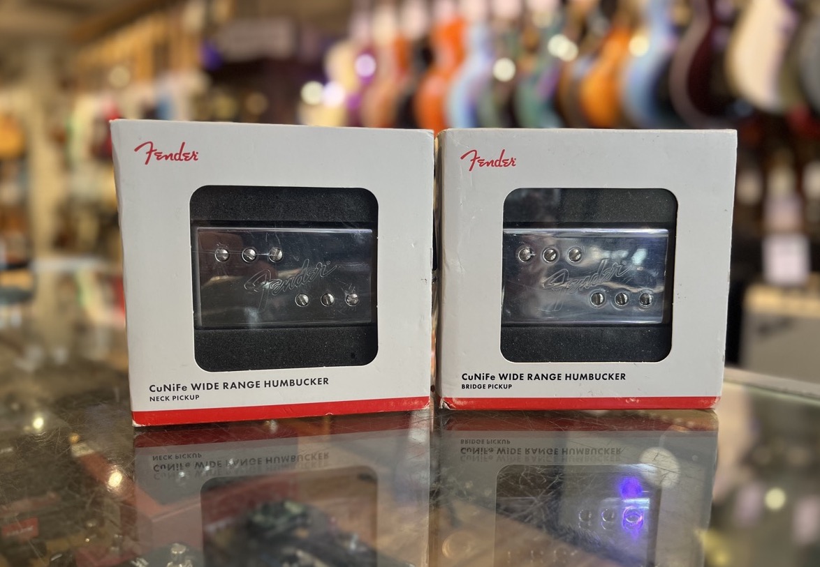 Fender USED Fender CuNiFe Wide Range PIckup Set Bridge and Neck - Used