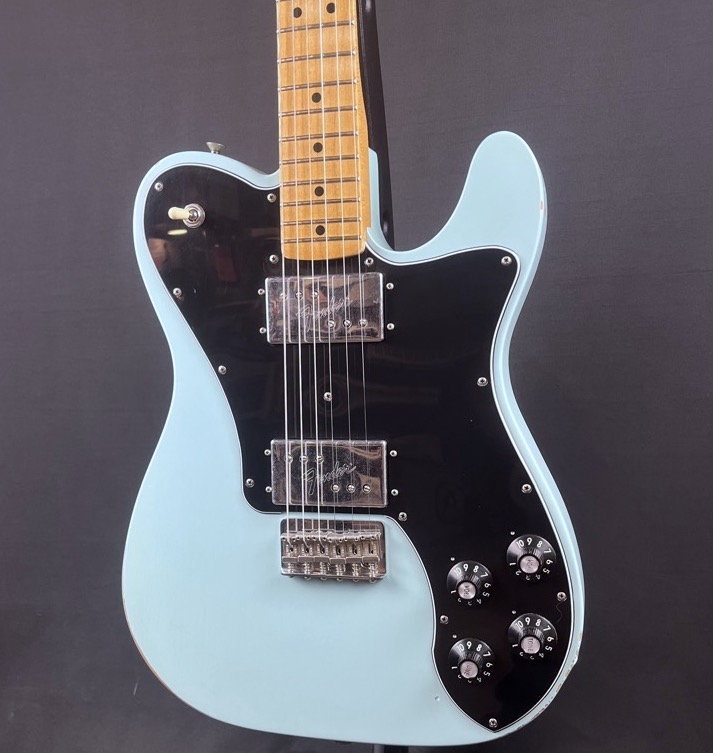 Fender USED Fender 2021 Vintera II Road Worn Telecaster Deluxe Daphne Blue - Used